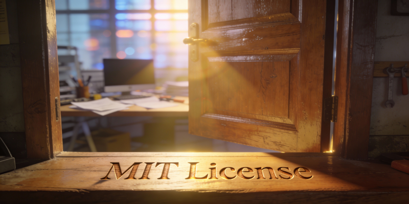Licence MIT open source simplicité liberté accès TPE PME